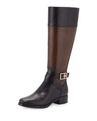 MICHAEL Michael Kors Bryce Colorblock Leather Boot, 